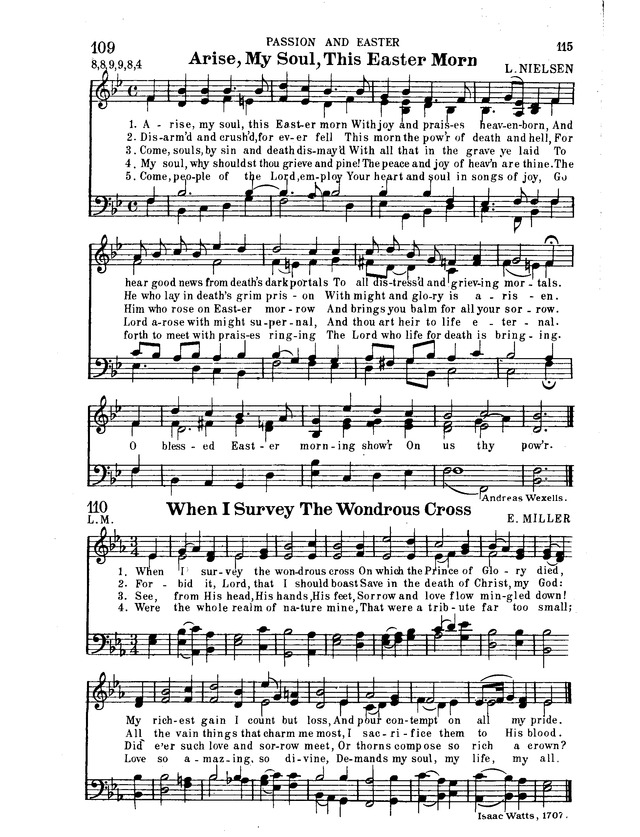 Hymnal for Church and Home page 136
