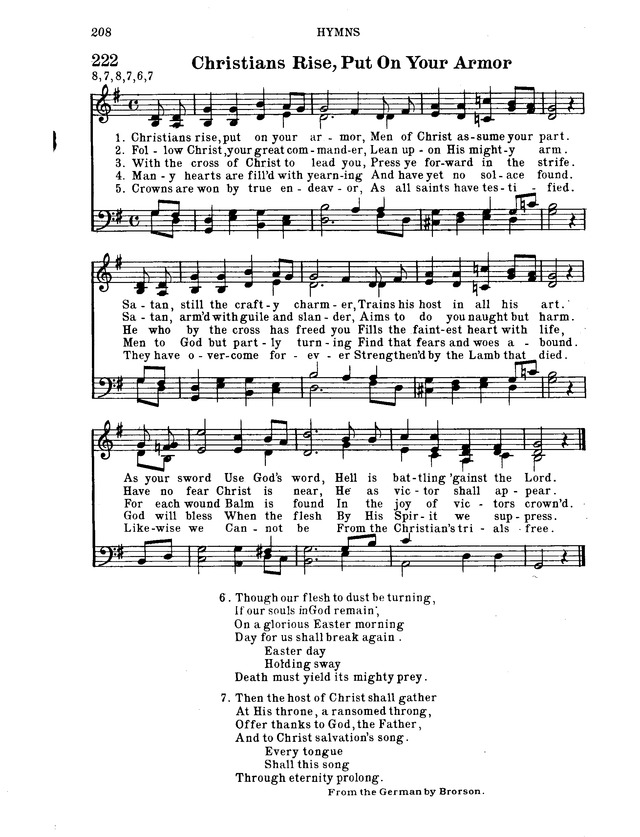Hymnal for Church and Home page 229