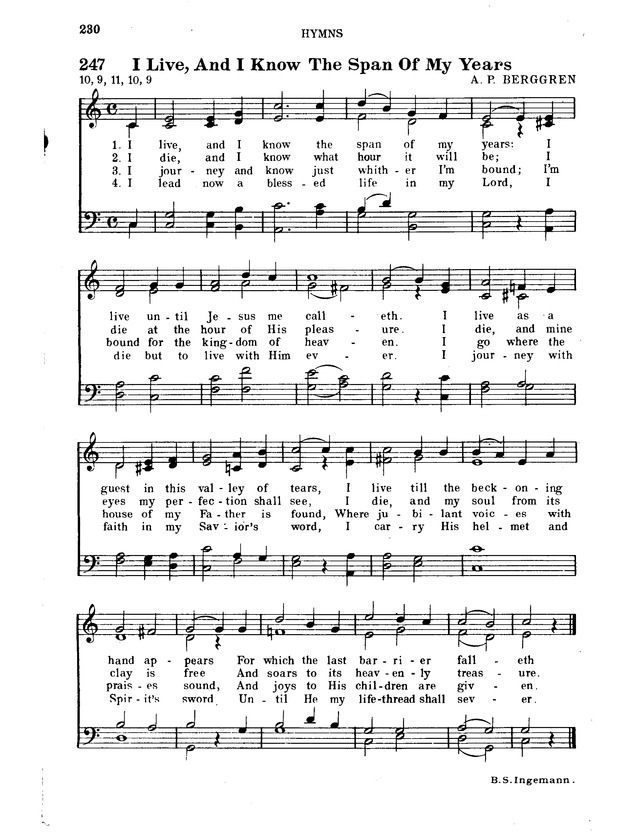 Hymnal for Church and Home page 251