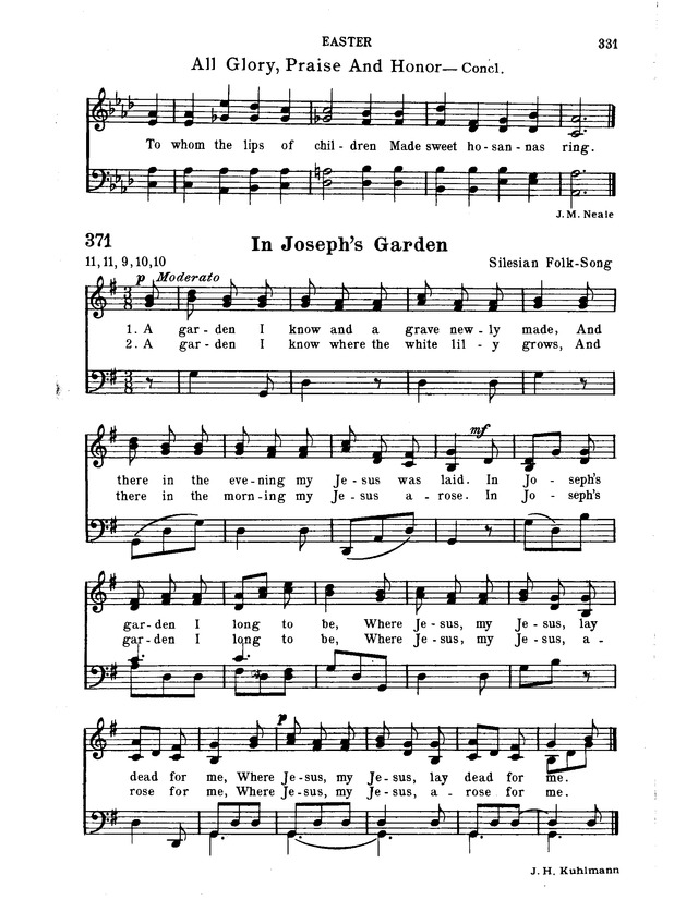 Hymnal for Church and Home page 352