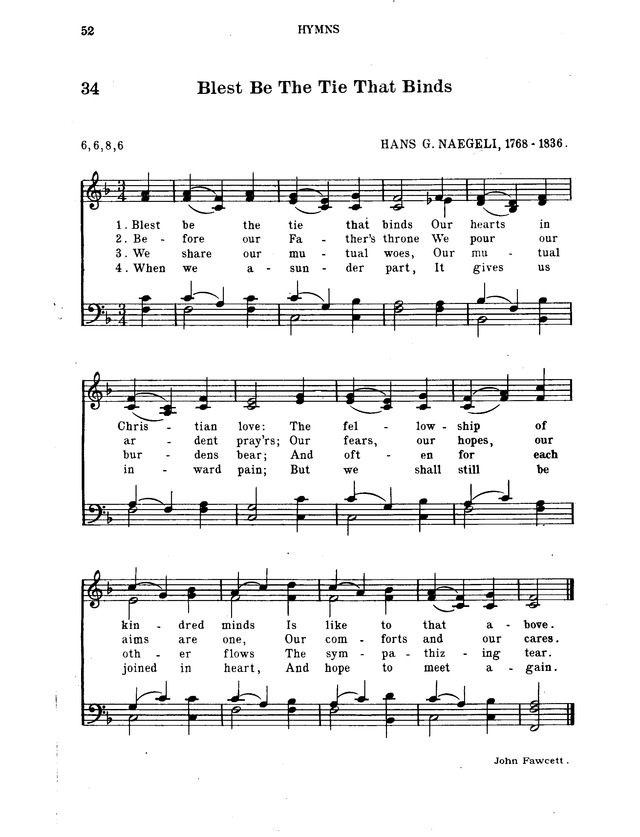 Hymnal for Church and Home page 73