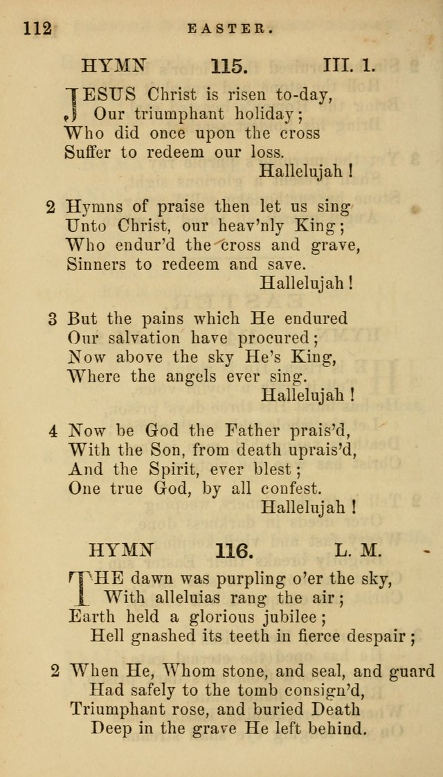 Hymns for Church and Home page 116