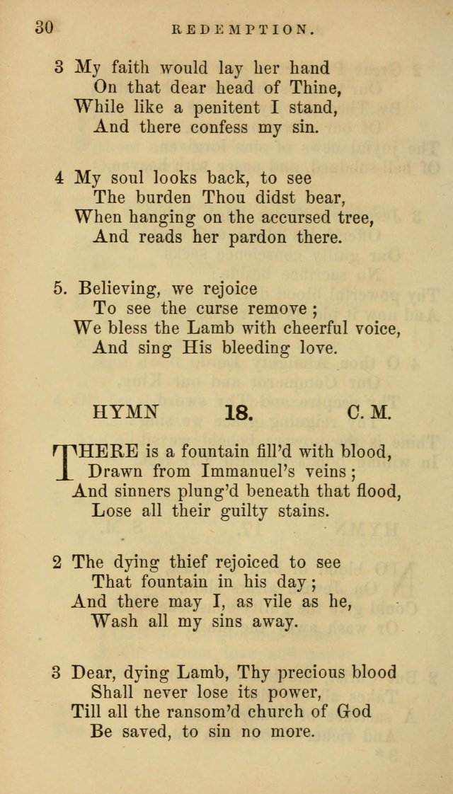 Hymns for Church and Home page 30