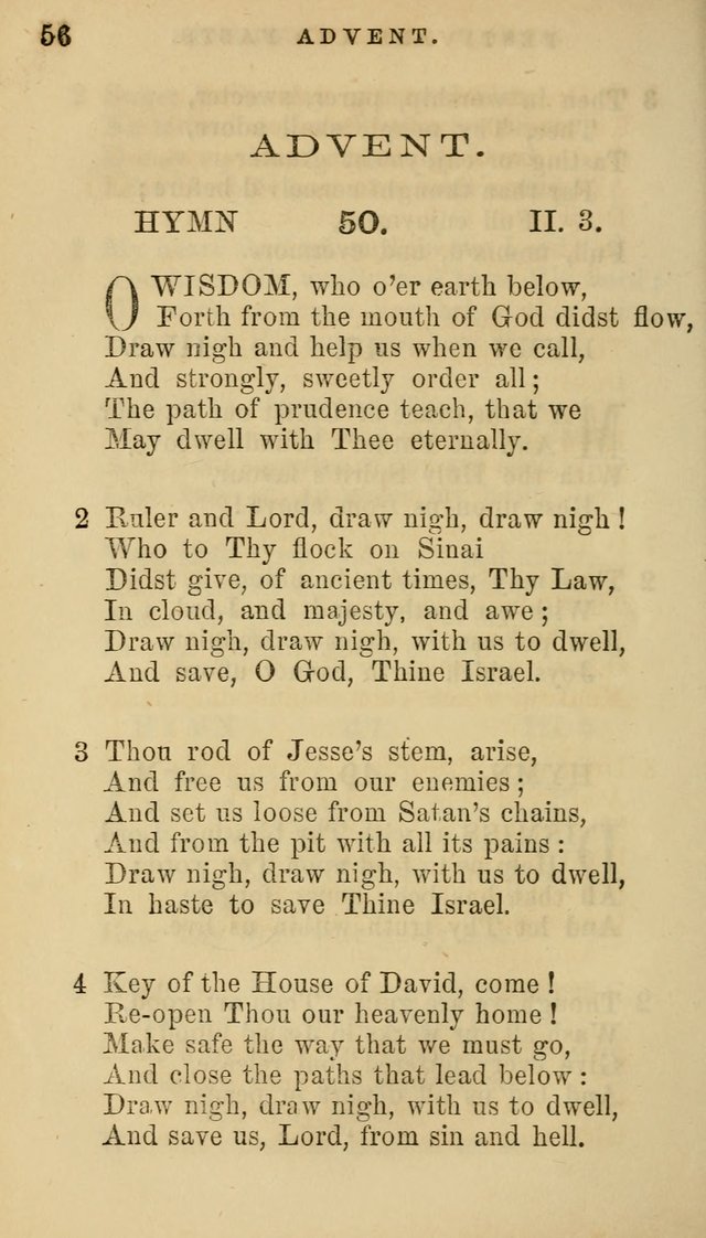 Hymns for Church and Home page 56