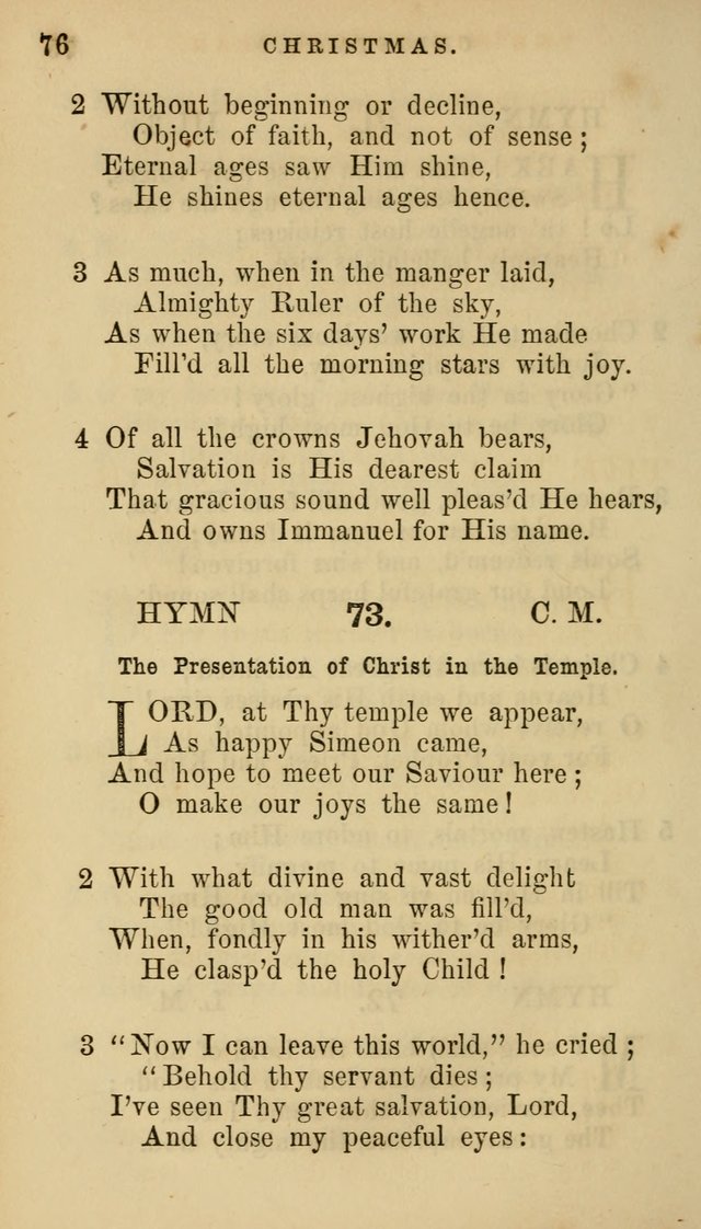 Hymns for Church and Home page 76