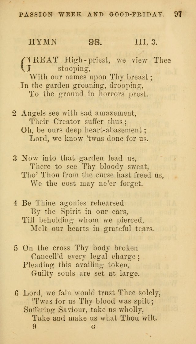 Hymns for Church and Home page 97