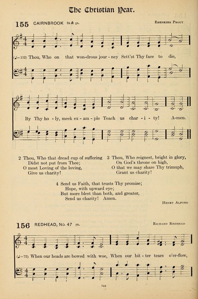 Hymns of the Church: new and old page 148