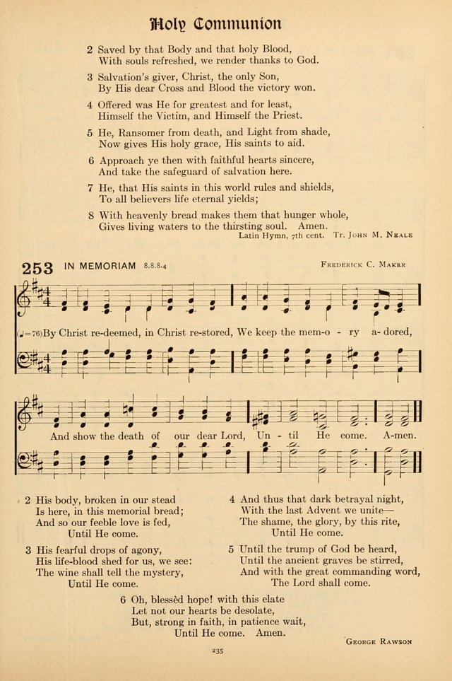 Hymns of the Church: new and old page 243