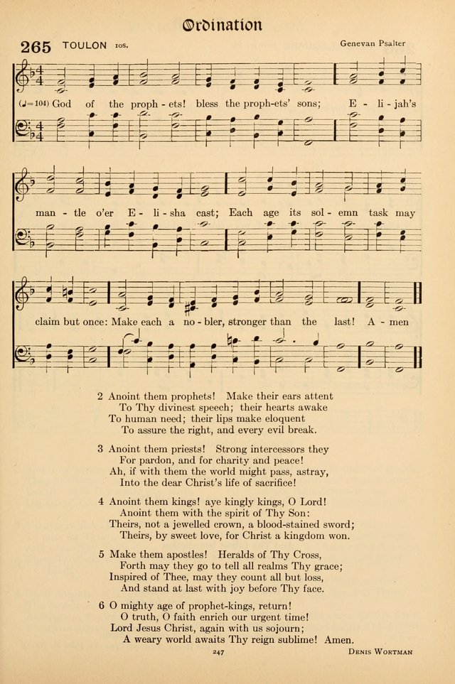 Hymns of the Church: new and old page 255