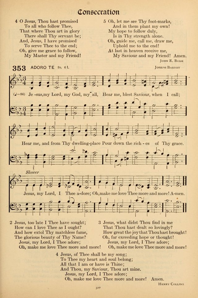 Hymns of the Church: new and old page 335