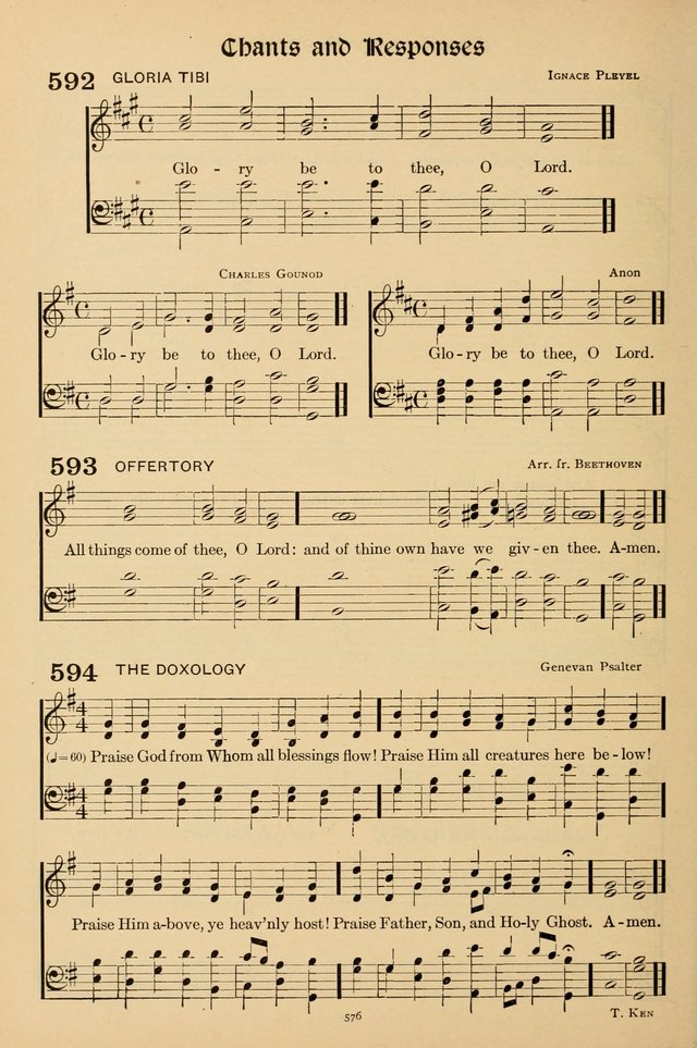 Hymns of the Church: new and old page 586