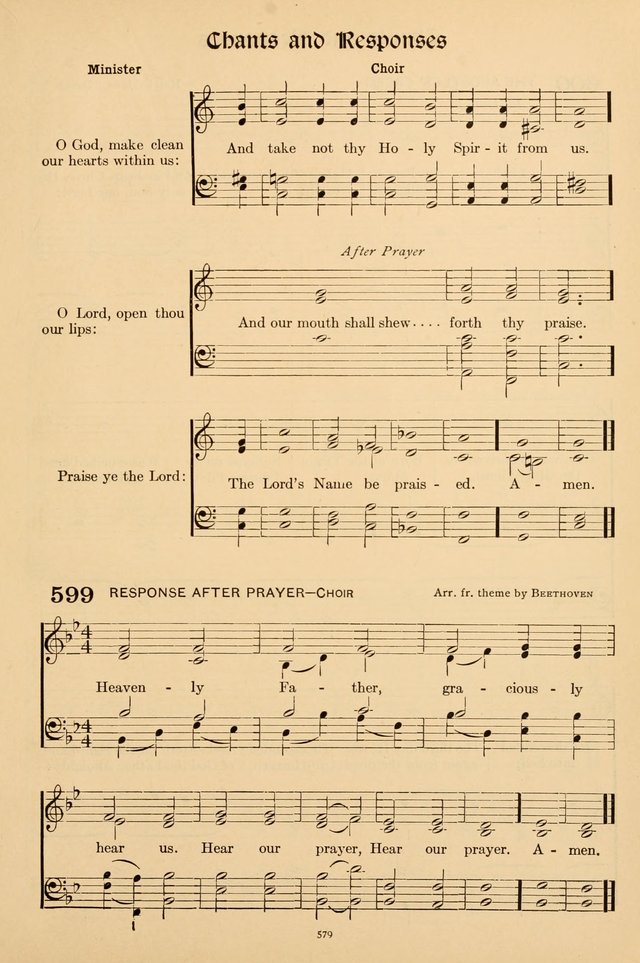 Hymns of the Church: new and old page 589