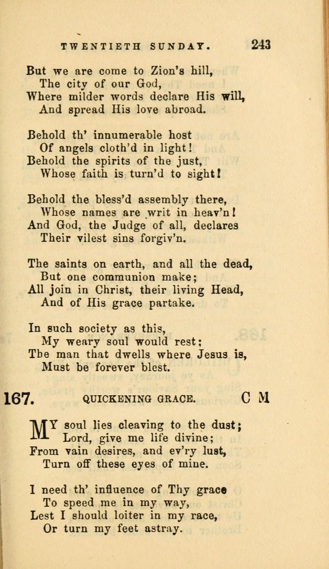 Hymns and Chants: with offices of devotion. For use in Sunday-schools, parochial and week day schools, seminaries and colleges. Arranged according to the Church year page 243