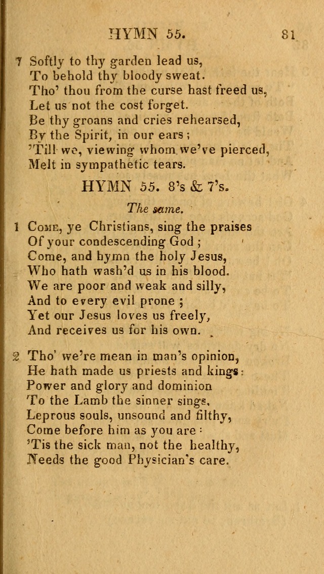 Hymns: composed on various subjects (4th ed., Rev. and Corr.) page 107