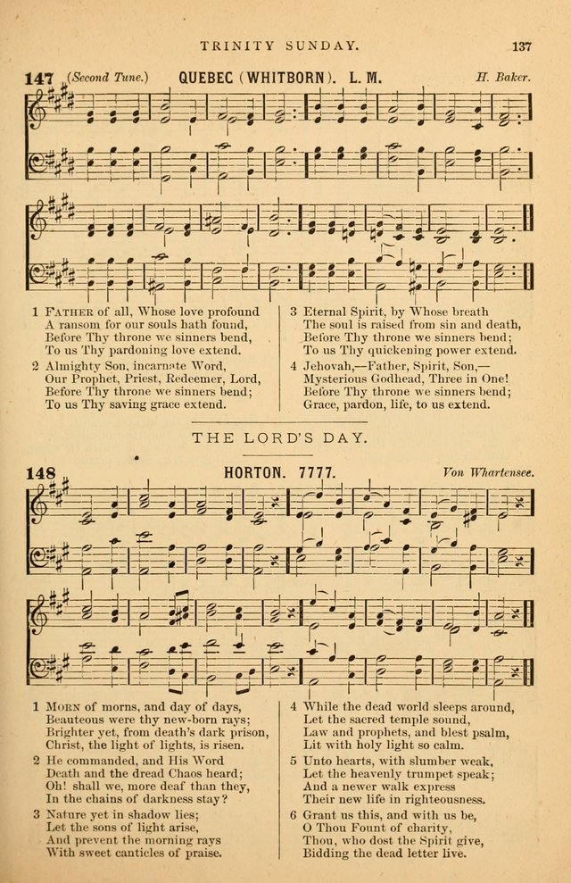 Hymnal Companion to the Prayer Book: suited to the special seasons of the Christian year, and other occasions of public worship, as well as for use in the Sunday-school...With accompanying tunes page 138