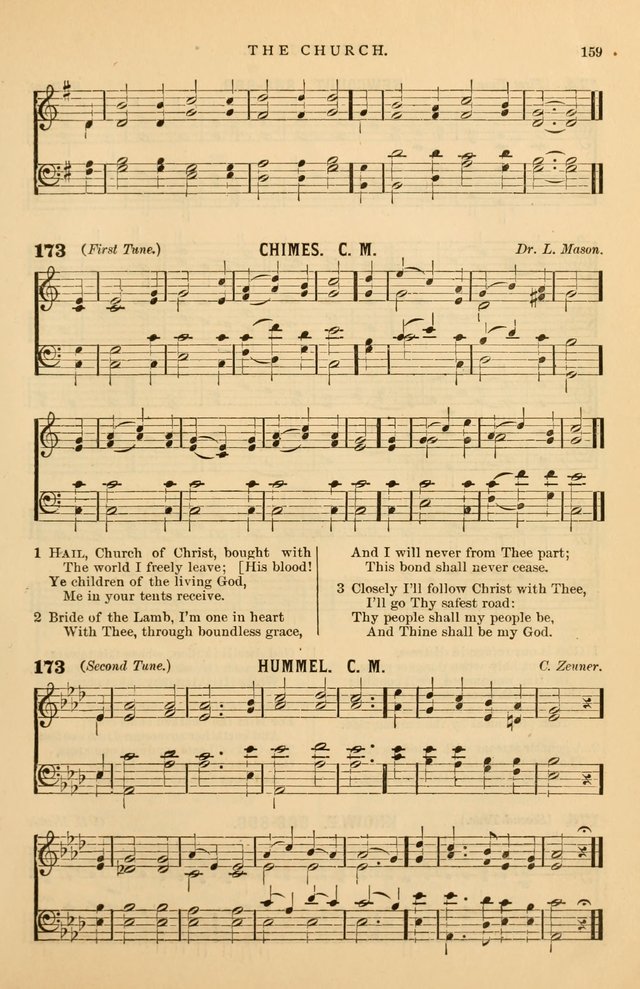 Hymnal Companion to the Prayer Book: suited to the special seasons of the Christian year, and other occasions of public worship, as well as for use in the Sunday-school...With accompanying tunes page 160