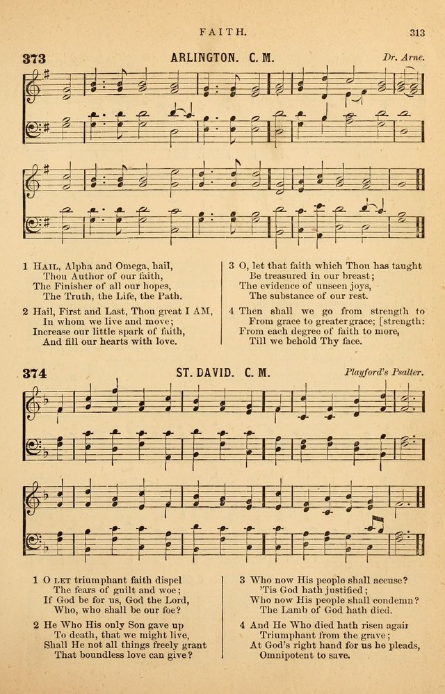 Hymnal Companion to the Prayer Book: suited to the special seasons of the Christian year, and other occasions of public worship, as well as for use in the Sunday-school...With accompanying tunes page 316