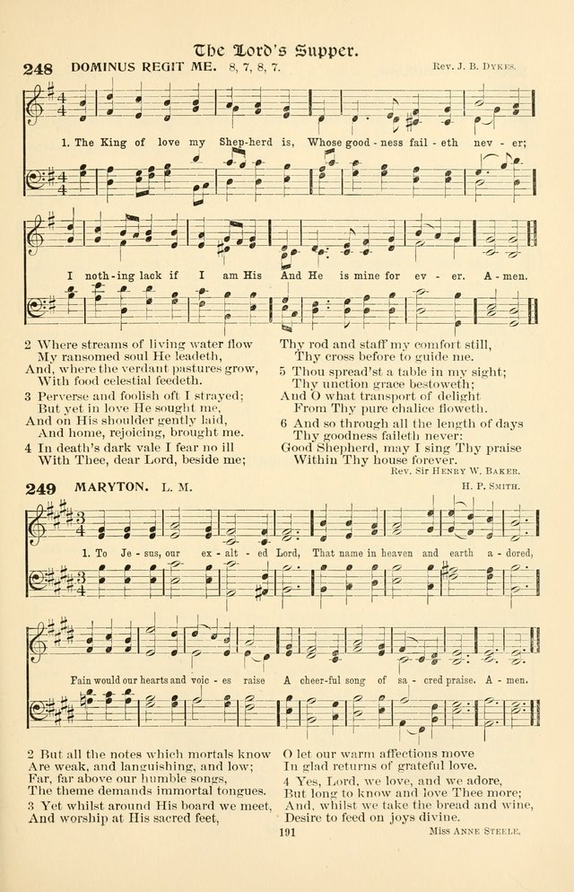 Hymnal Companion to the Prayer Book: with accompanying tunes page 195
