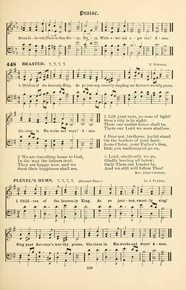 Hymnal Companion to the Prayer Book: with accompanying tunes page 335