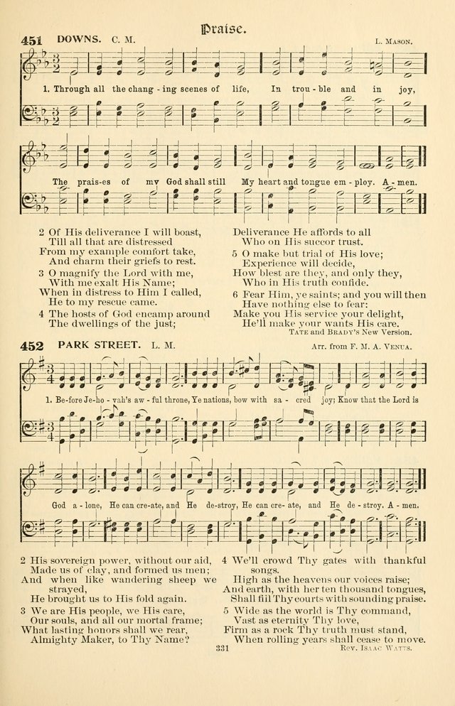 Hymnal Companion to the Prayer Book: with accompanying tunes page 337
