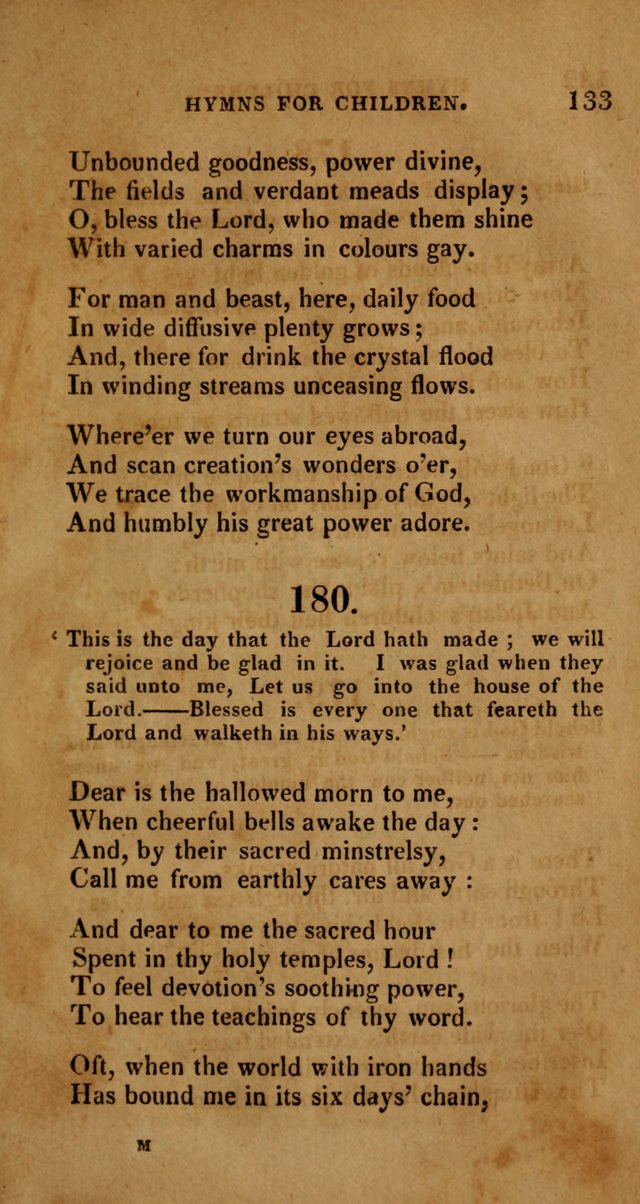 Hymns for Children, Selected and Altered page 126