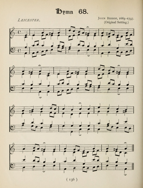 Hymns and Chorales: for schools and colleges page 136