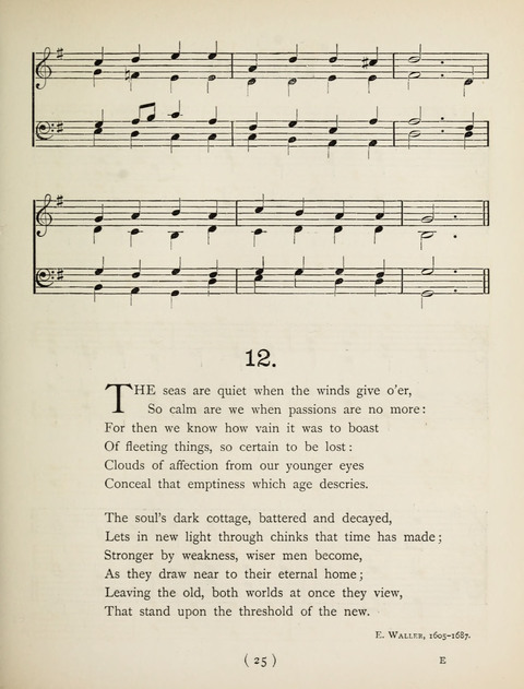 Hymns and Chorales: for schools and colleges page 25