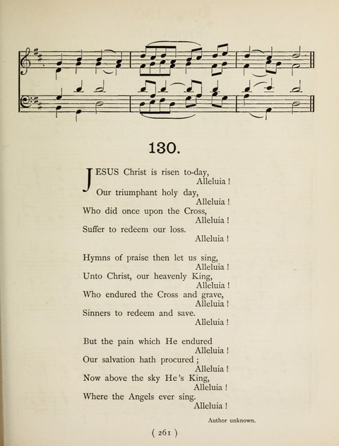 Hymns and Chorales: for schools and colleges page 261