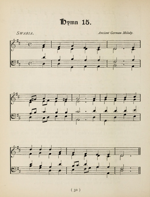 Hymns and Chorales: for schools and colleges page 30