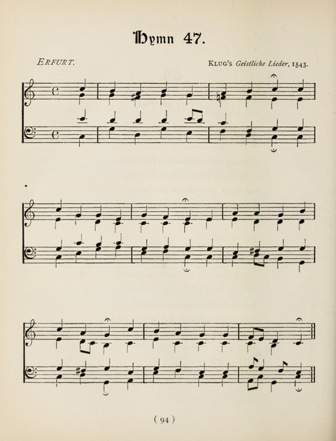 Hymns and Chorales: for schools and colleges page 94