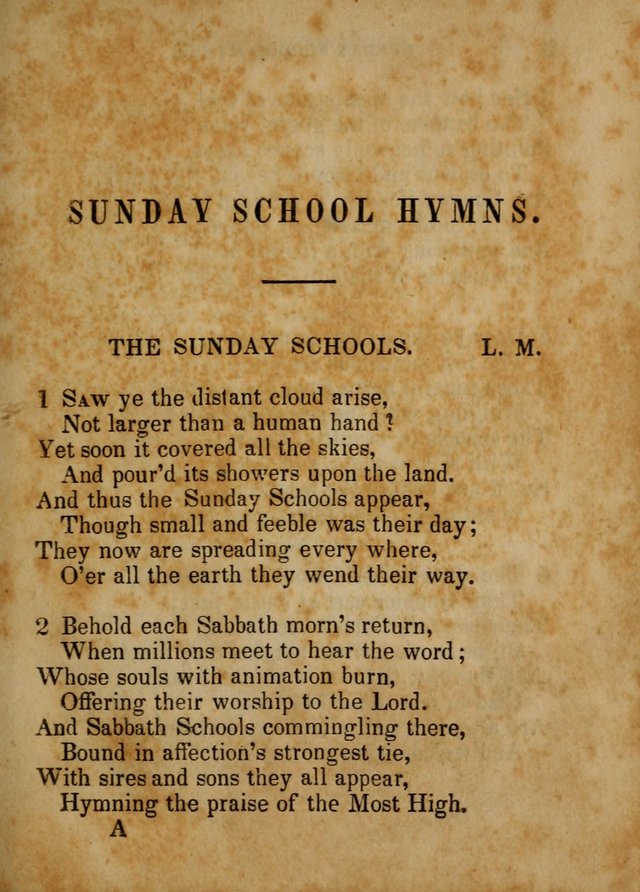 Hymns Composed for the Use of Sunday Schools, and Youthful Christians page 1