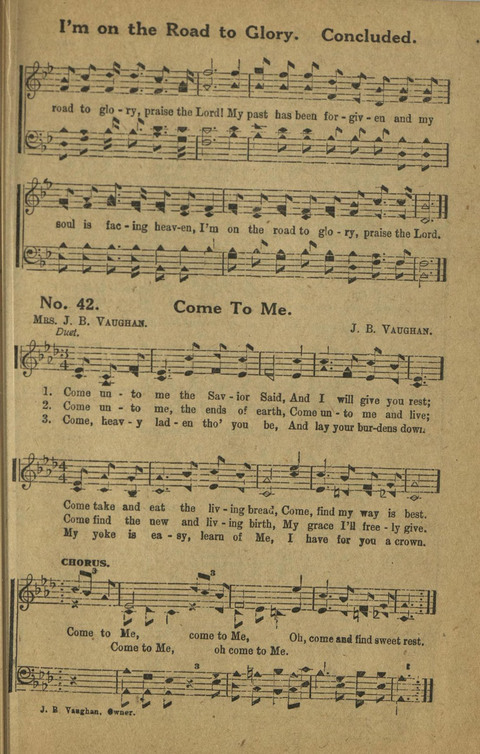 Heavenly Echoes No. 2: for Sunday Schools Singing Schools & Social Gatherings page 37