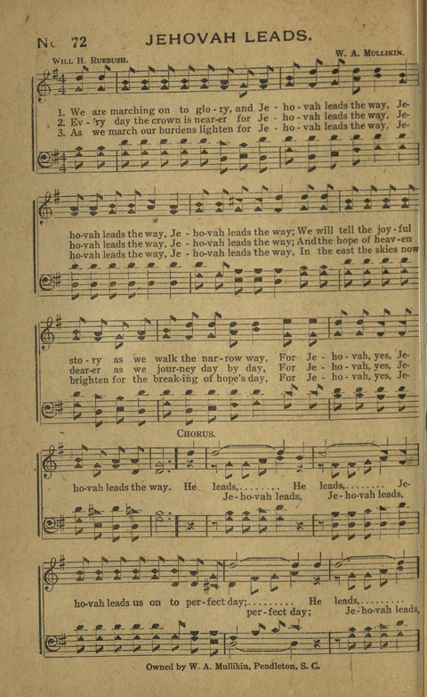 Heavenly Echoes No. 2: for Sunday Schools Singing Schools & Social Gatherings page 64