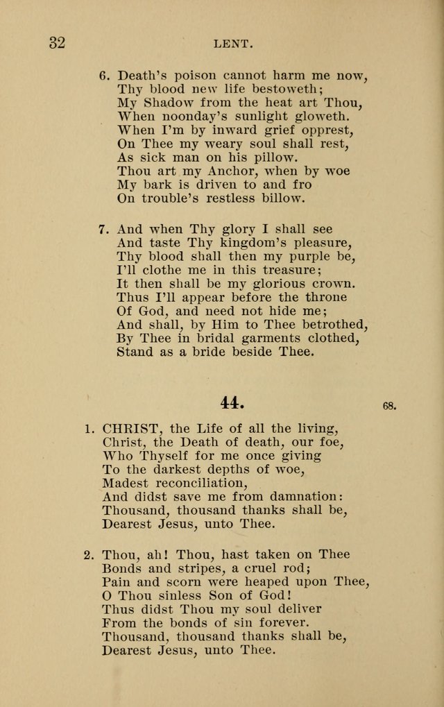 Hymnal for Evangelical Lutheran Missions page 32