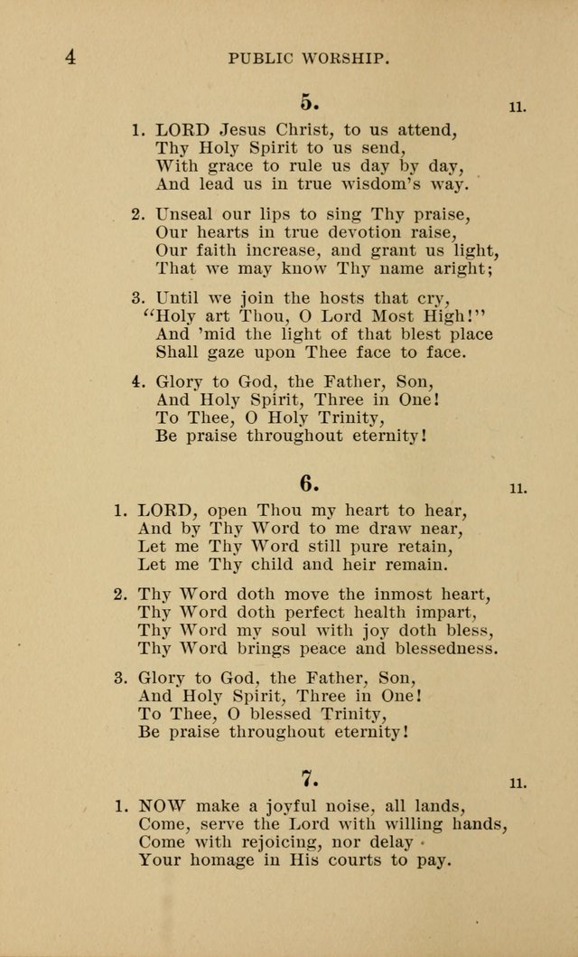 Hymnal for Evangelical Lutheran Missions page 4