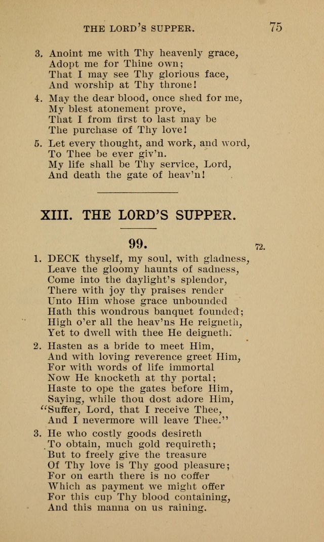 Hymnal for Evangelical Lutheran Missions page 75
