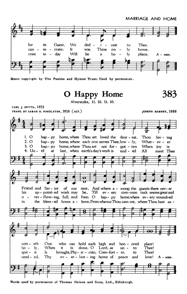 The Hymnal of The Evangelical United Brethren Church page 349