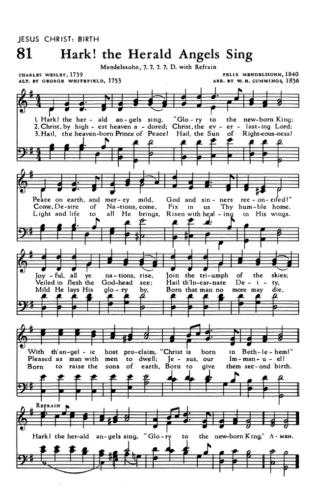 The Hymnal of The Evangelical United Brethren Church page 92
