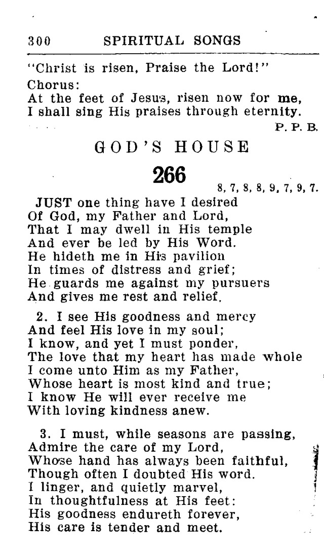 Hymnal for Church and Home (2nd ed.) page 300