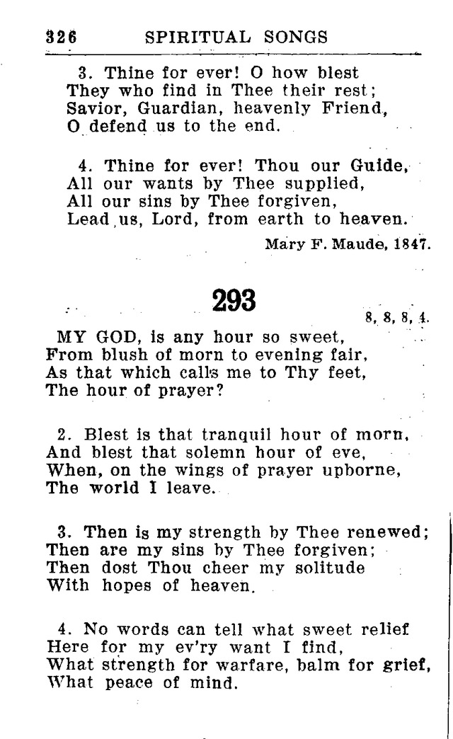 Hymnal for Church and Home (2nd ed.) page 326