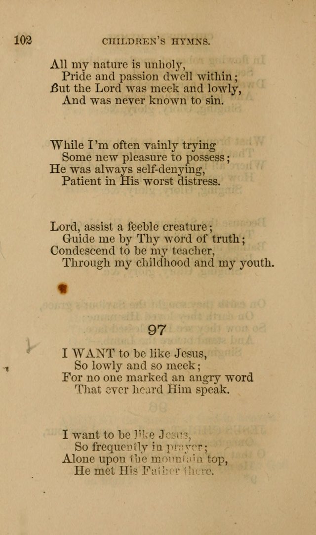 Hymns for First-Day Schools page 102