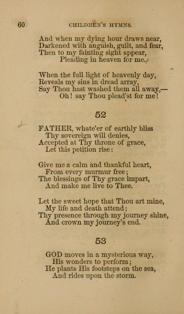 Hymns for First-Day Schools page 60