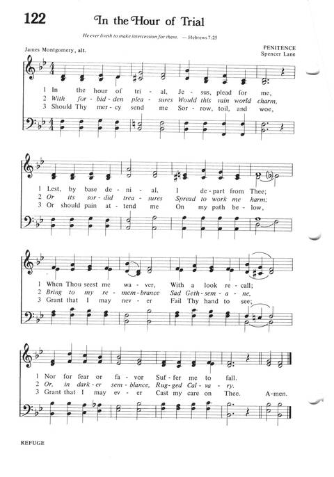 Hymns for the Family of God page 110