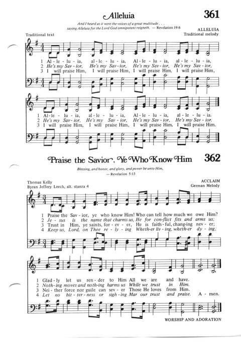 Hymns for the Family of God page 337
