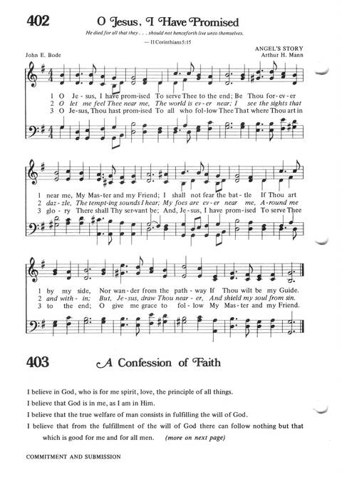 Hymns for the Family of God page 374