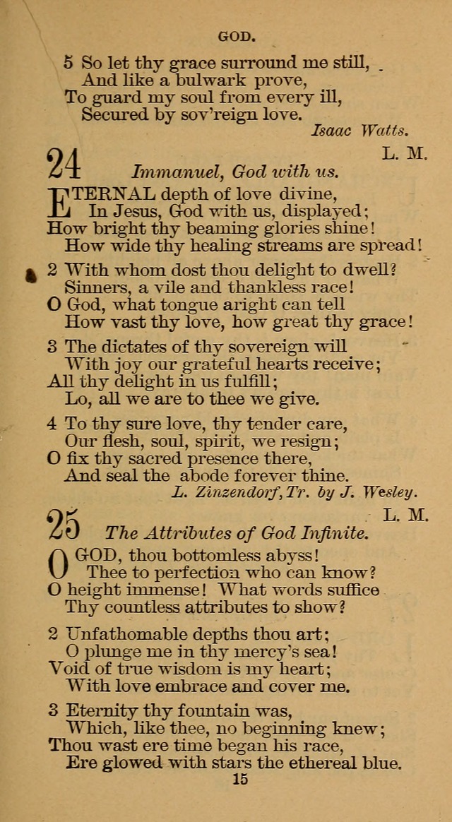 The Hymn Book of the Free Methodist Church page 15