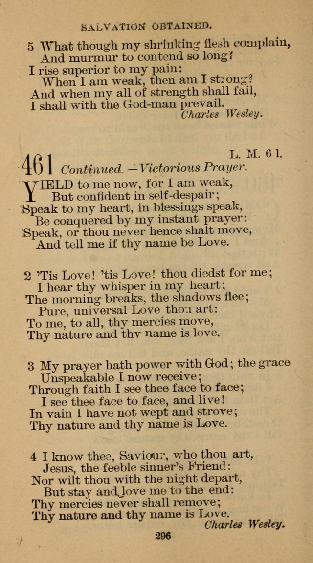 The Hymn Book of the Free Methodist Church page 298
