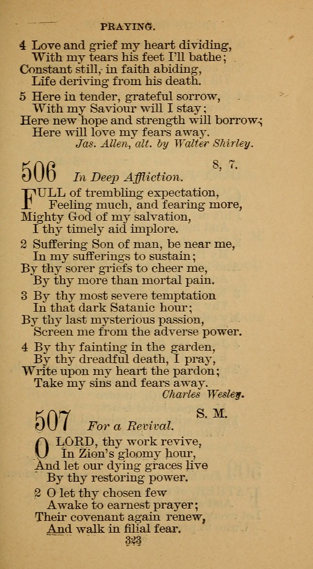The Hymn Book of the Free Methodist Church page 325