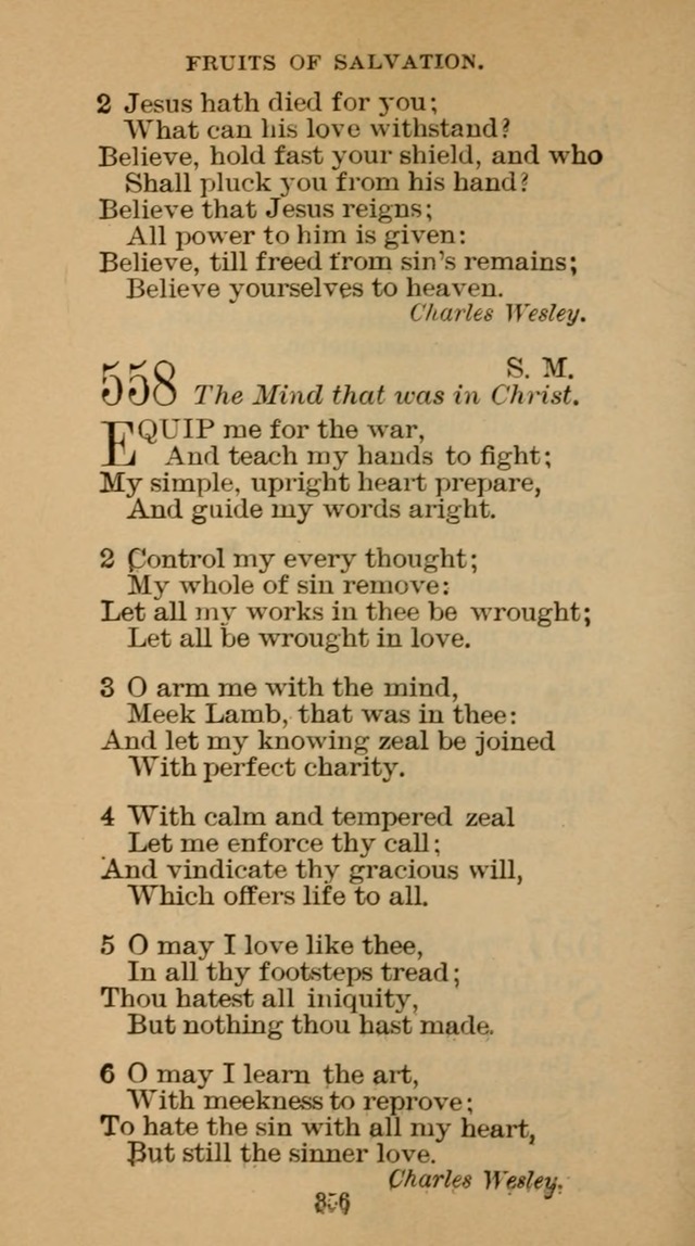 The Hymn Book of the Free Methodist Church page 358