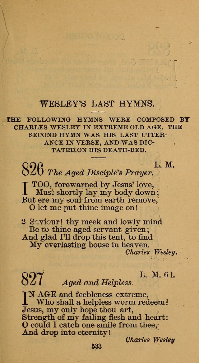 The Hymn Book of the Free Methodist Church page 535